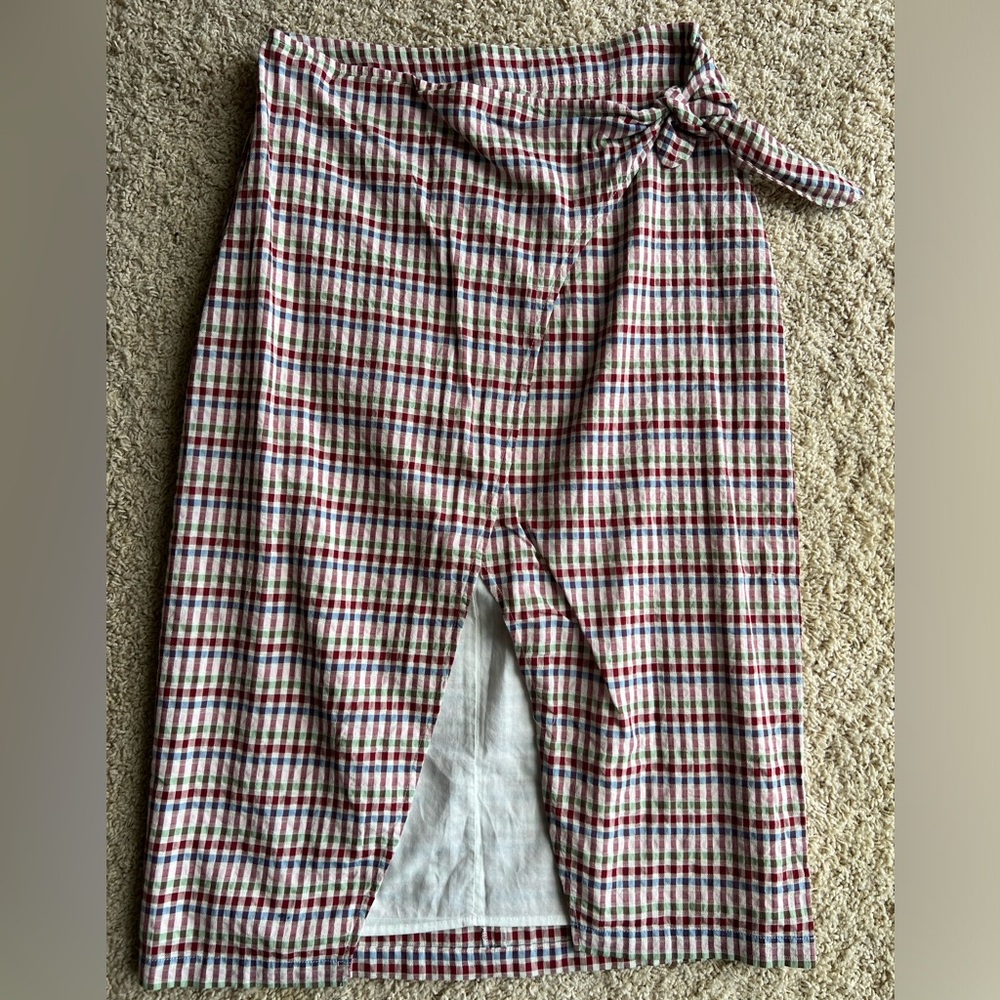 Madewell Midi Wrap Skirt